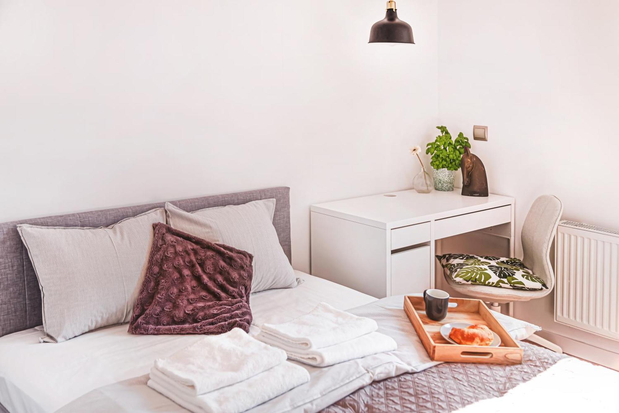 Apartament Z Jacuzzi Parking Balkon 2 Sypialnie Wroclaw Exterior photo
