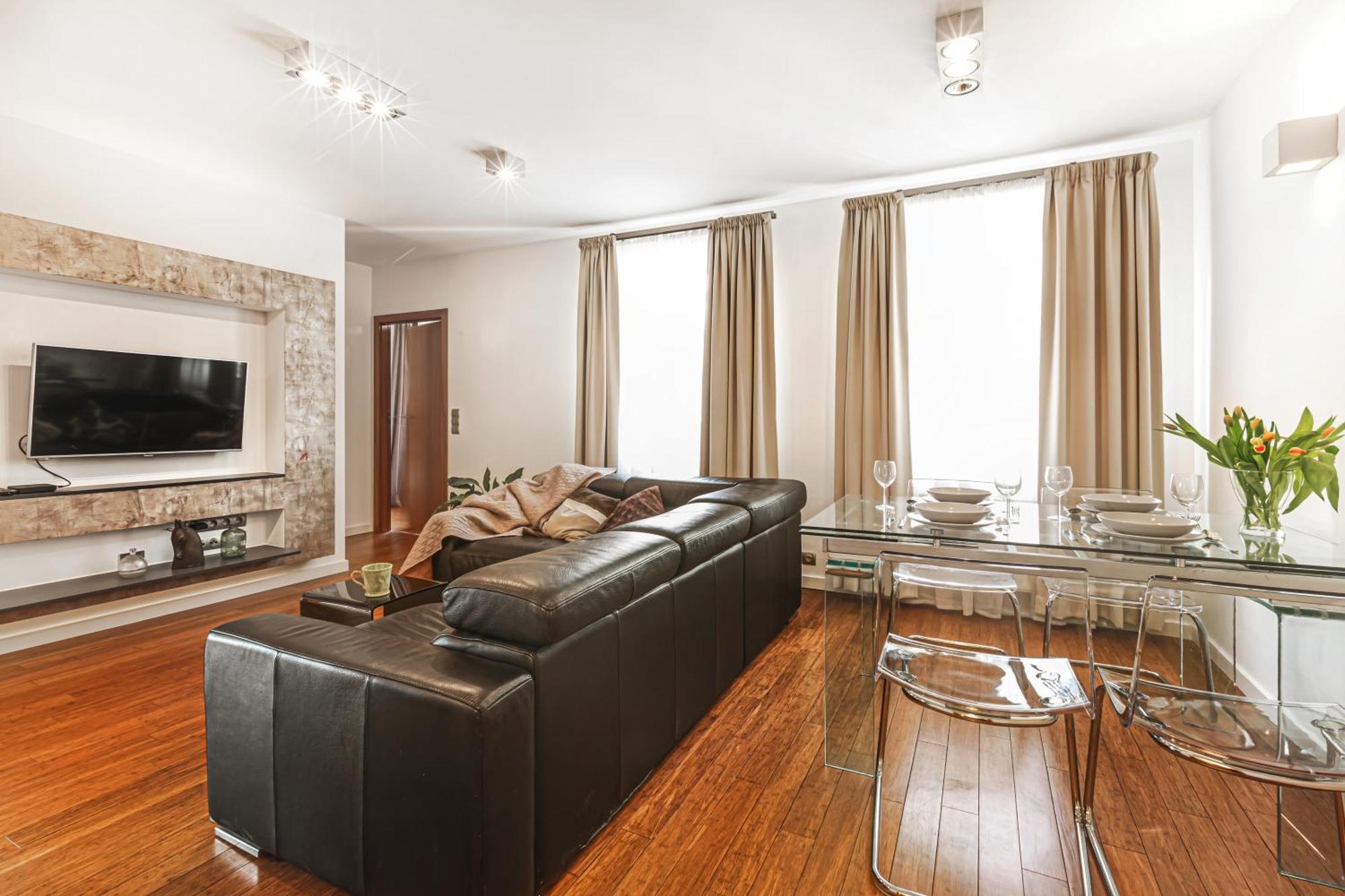 Apartament Z Jacuzzi Parking Balkon 2 Sypialnie Wroclaw Exterior photo