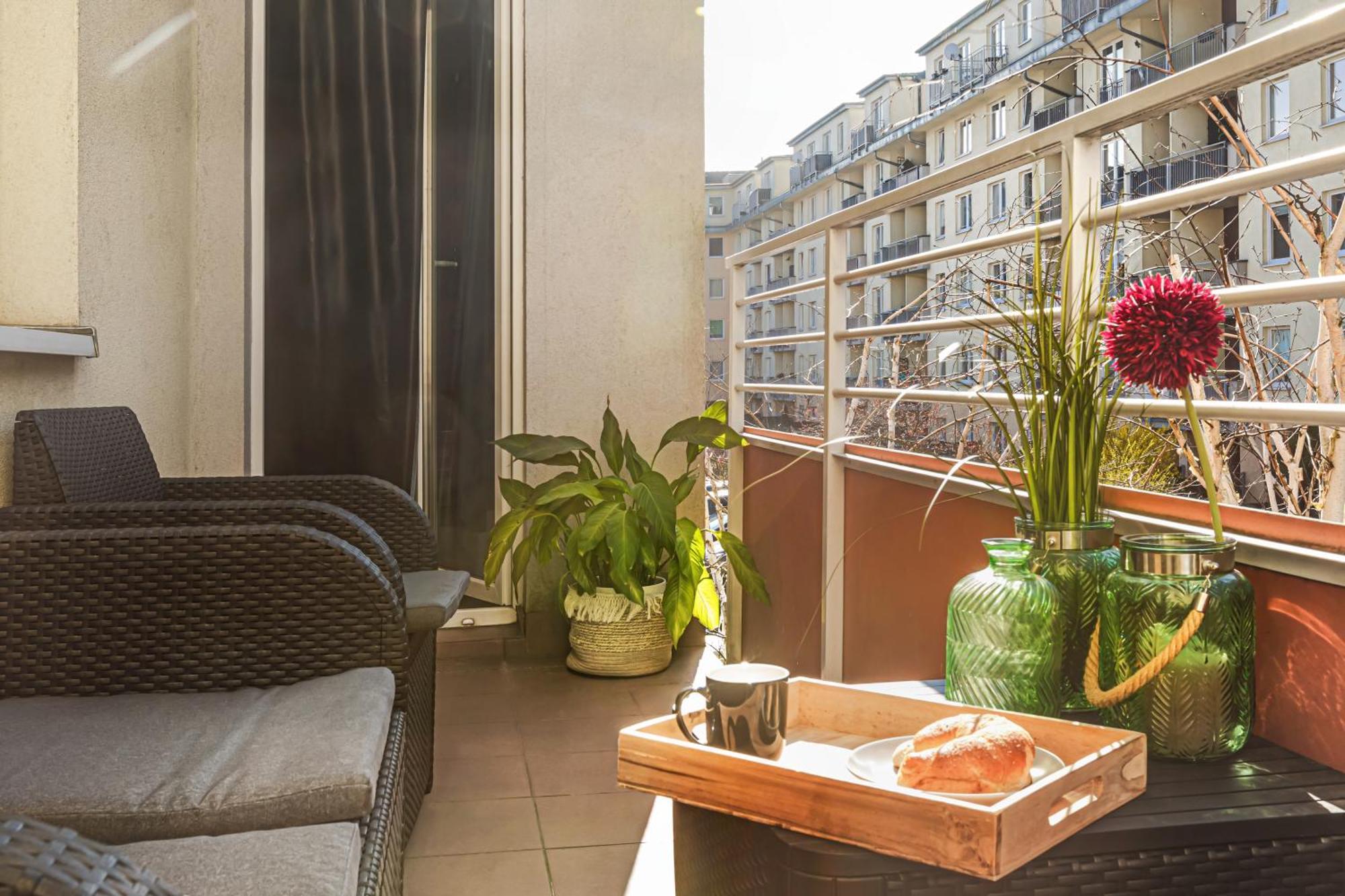 Apartament Z Jacuzzi Parking Balkon 2 Sypialnie Wroclaw Exterior photo
